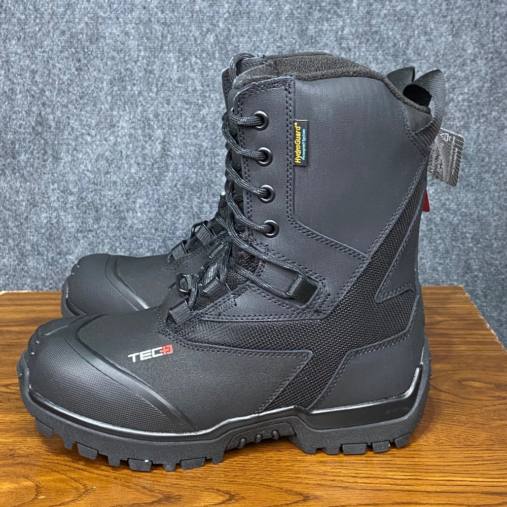 Ski-Doo‎ TEC+ Boots Size 8 EU41 Black Waterproof Primaloft Insulated Unisex NWT - Picture 5 of 14